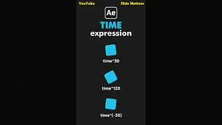 Выражение time в After Effects tutorial