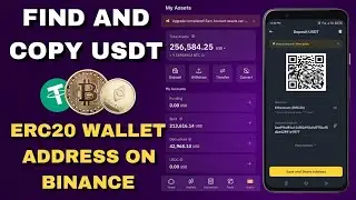 How to Find and Copy USDT ERC20 Wallet Address on Binance