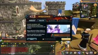 Runescape 3: First Look and The Basics