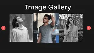 How To Create Image Gallery In JavaScript | Horizontal Scrolling Using JavaScript