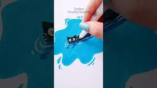 Cute art idea to fill your sketchbook 