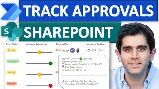 SharePoint Approval Timeline | Power Automate Approvals + Column Formatting + Approval History