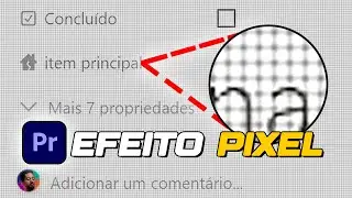 Como Fazer Efeito de Pixel da Tela no Premiere Pro