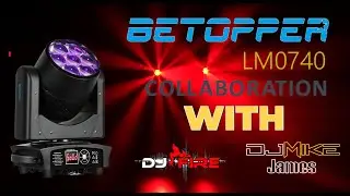 Betopper 7X40W 4 in 1 RGBW Moving Head W Bee Eye