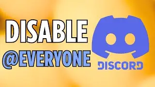 How to Turn off @everyone In Discord Server (2024)