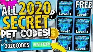 ALL 20 SECRET 2020 PET CODES IN NINJA LEGENDS!! *FREE MAX PETS!* Roblox