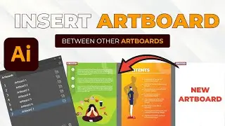 How to Insert Artboards in Between | Adobe Illustrator Tutorial