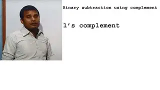 part 12 | 1' s complement | Mithlesh Kapar | Number system