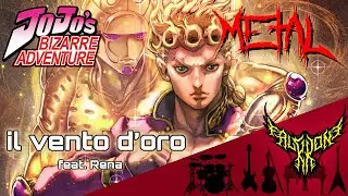 JoJos Bizarre Adventure: Golden Wind - il vento doro (feat. Rena) 【Intense Symphonic Metal Cover】