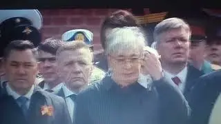 Путин В.В. принимает парад Победы 2024 года вместе с ранее  осужденным главой Воскресенска.