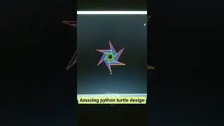 Python Turtle Graphics - 30 | Coding Video | Instagram Reels | Amazing Python Turtle Design |