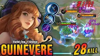 28 Kills!! OP Guinevere with this Item (PLEASE TRY) - Build Top 1 Global Guinevere ~ MLBB