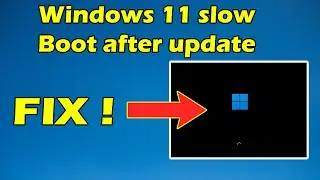 How To Fix Windows 11 slow Boot after update