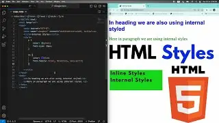 How to Use Styles in HTML @TiredProgrammer