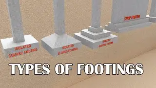 TYPES OF FOOTINGS