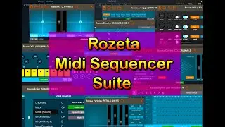 Rozeta MIDI Sequencer Suite by Bram Bos - Still Brilliant - Tutorial for iOS