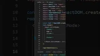 React.js import component 