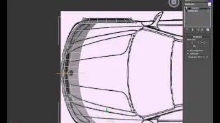 How to model a car in 3DS MAX - 3 Starting with the bumber