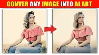 Viral AI Art Photo Editing Tutorial In 1 CLICK FREE 🔥   Create Viral Ai Animation Photo Art