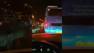 Вечерние пробки в деревне Путилково