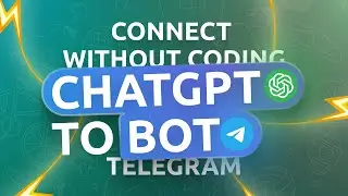 Connecting ChatGPT to Telegram bot | DALL-E, Midjourney | AI without Programming