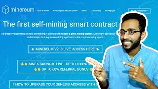 Minereum Launched Staking Feature | 1000% Staking Rewards & 20% Referral Rewards