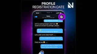 How To Get Registration Date in Nicegram - #1 Telegram client! (Shots)