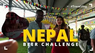 Beer 🍻 challenge 😮 Game | Walk and lift Bangalore to Nepal 😍