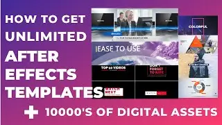 How to get After Effects Templates [ Unlimited Downloads]