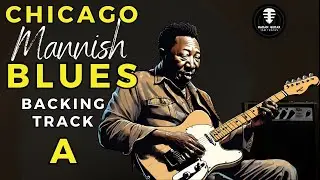 MUDDY Chicago Mannish Blues backing track - Jam in A
