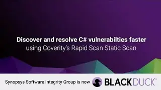 Uncover vulnerabilities in C# applications using Coverity Rapid Scan Static | Black Duck