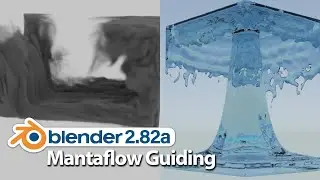 Blender Tutorial - Mantaflow Guides Smoke & Fluid Simulations