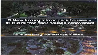 GTA V FIVEM MLO Mirror Park Houses v3 (21 special houses) [MAP] [MLO] [YMAP] [CUSTOM]