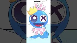 🌸 FLOWER Challenge Blue | Rainbow Friends Animation | MOYAM ANIMATION MEME