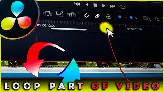 How to LOOP part of VIDEO in DaVinci Resolve