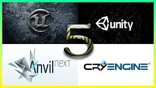 Top 5 Game Engines 😱😱 | 5 Best Video Game Engines