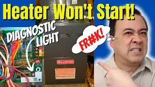 FIX Goodman Furnace: 3 BLINKING LIGHTS Error, Heater Won't Start!