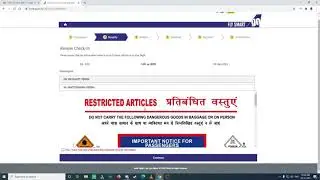 How to do Web Check In During Covid Live Tutorial | Online Print Boarding Pass Health Form