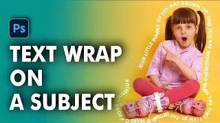 HOW CAN MAKE TEXT WRAP ON SUBJECT IN A PICTURE USING PHOTOSHOP | PHOTOSHOP TUTORIAL EP #2