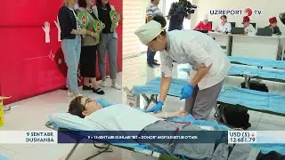 9 – 13-sentabr kunlari “Biz – donor” aksiyasi bo‘lib o‘tadi