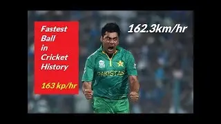 Fastest Ball in Cricket History | Muhammad Sami Bowling