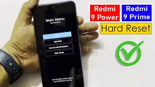 Redmi 9 Power/ 9 Prime:- Hard Reset | Forgot Password | Screen Unlock 🔓 🔓🔓