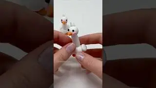 Жмякаем-мусякаем, Лепим гусенка 