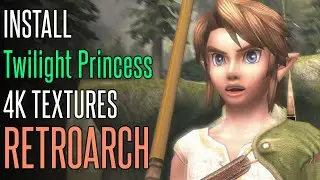 How to Install Zelda Twilight Princess 4K Texture Pack in RetroArch (GameCube Emulator)