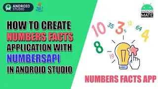 Learn how to create a Number Facts Android App using numbersapi | API Integration Tutorial  🔥