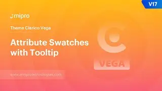 Attribute Swatches with Tooltip | Theme Clarico Vega V17