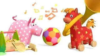 Деревяшки ⭐ Уборка ⭐ Мультики для малышей ✨ Super Toons TV