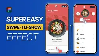 Figma Tutorial: Create a Swipe-to-Show Animation