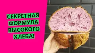 Секретная😱 формула высокого хлеба! Почему расплывается хлеб перед выпечкой?