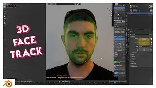 3D Head tracking in Blender